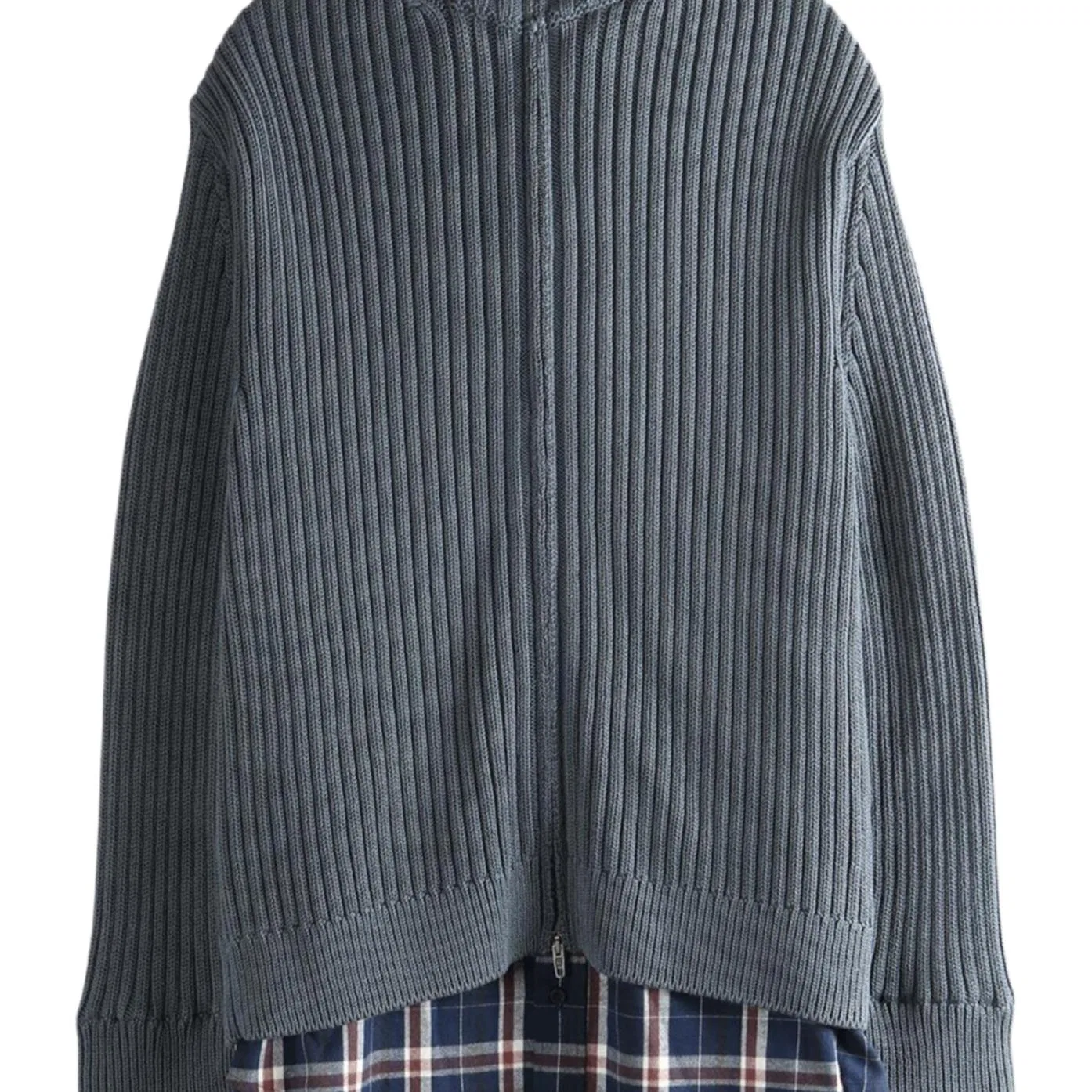 Свитер с молнией Balenciaga Blue — фото 3