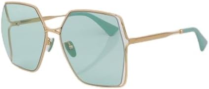 

Женские солнцезащитные очки в крупной оправе с бриллиантами, квадратной формы, модные, из золотого сплава, в стиле стимпанк, с защитой от УФ-излучения UV400 MTZJH, Co1 With Box