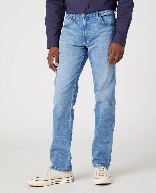 

Мужские джинсы классического кроя GREENSBORO Wrangler, синий