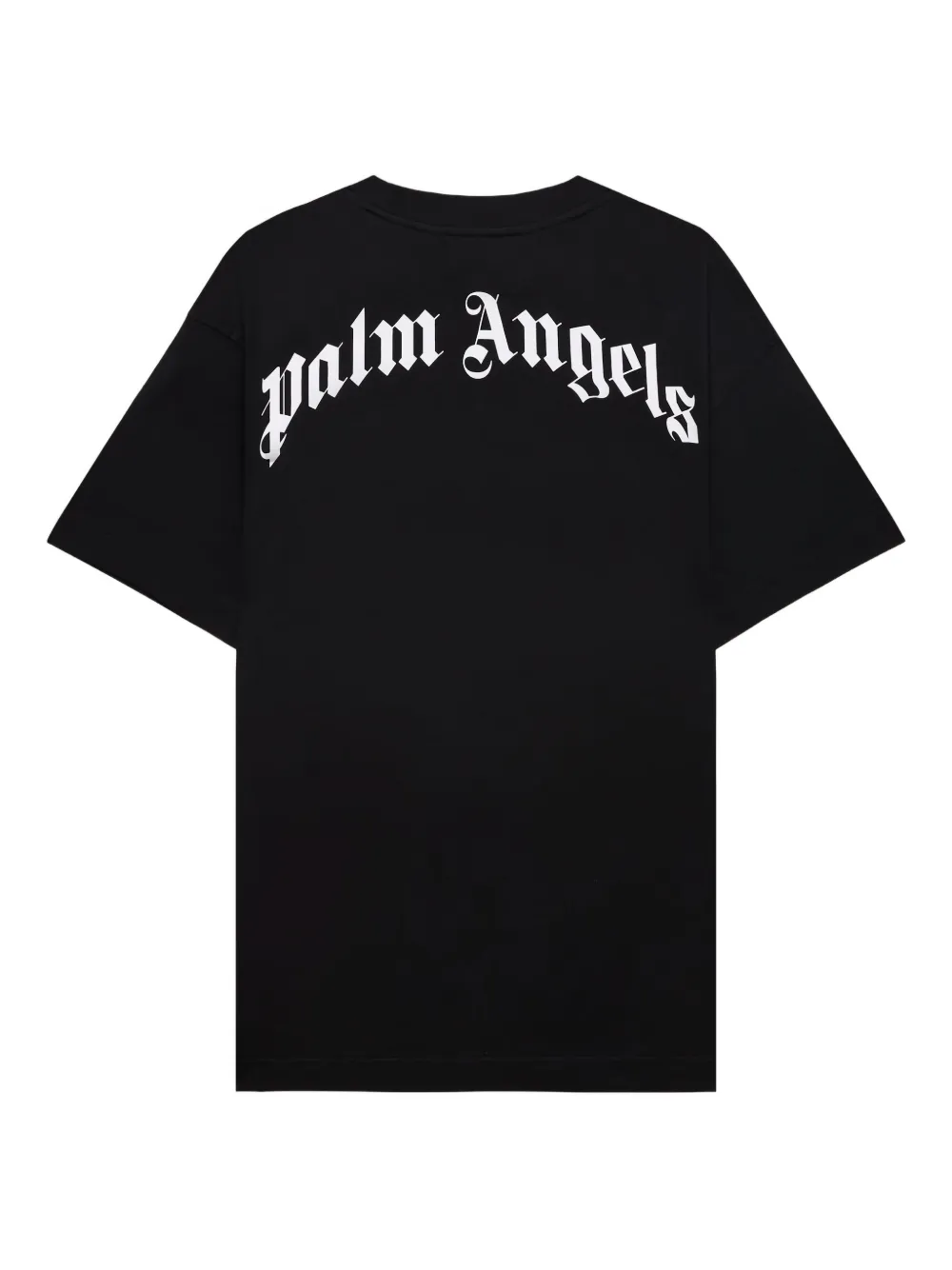 Футболка с изображением сломанного медведя Palm Angels, черный — фото 2