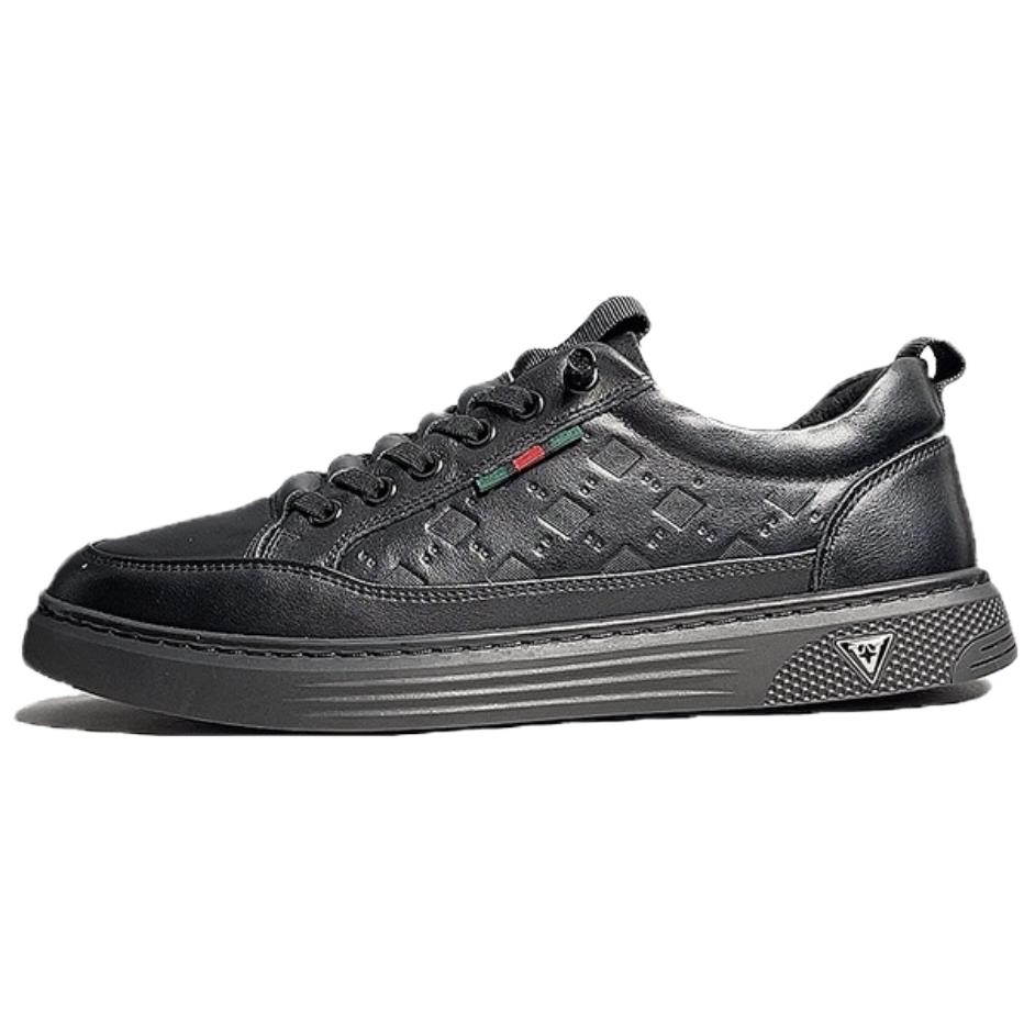 

Низкие скейтерские кроссовки мужские H2, черный