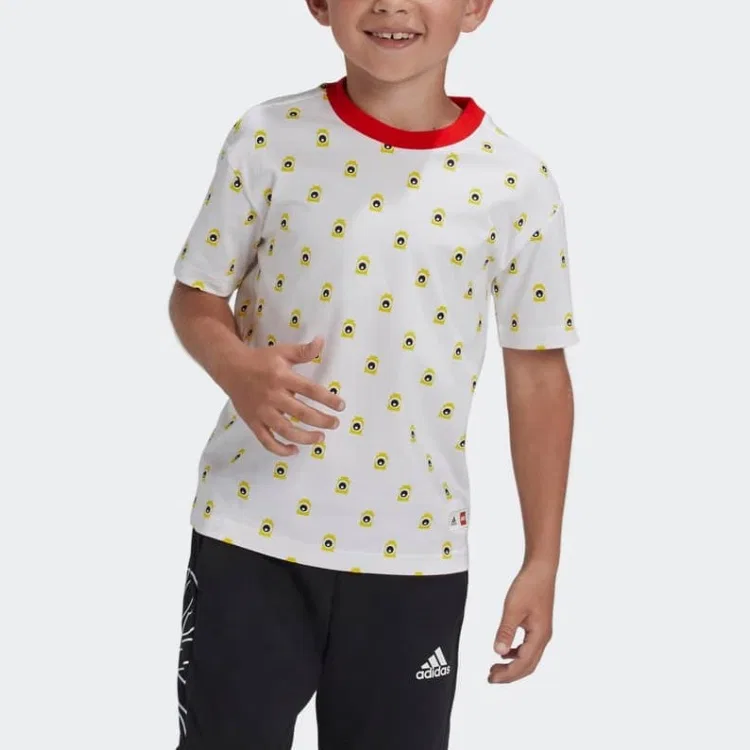 Футболка White для детей 3-7 лет Adidas — фото 4