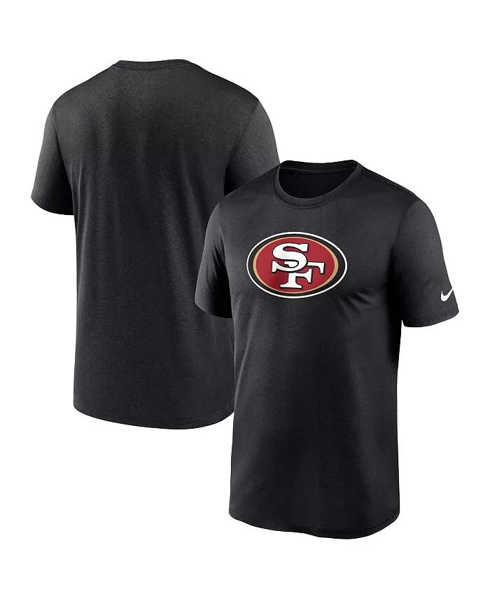 

Мужская черная футболка San Francisco 49ers Legend Logo Performance Nike