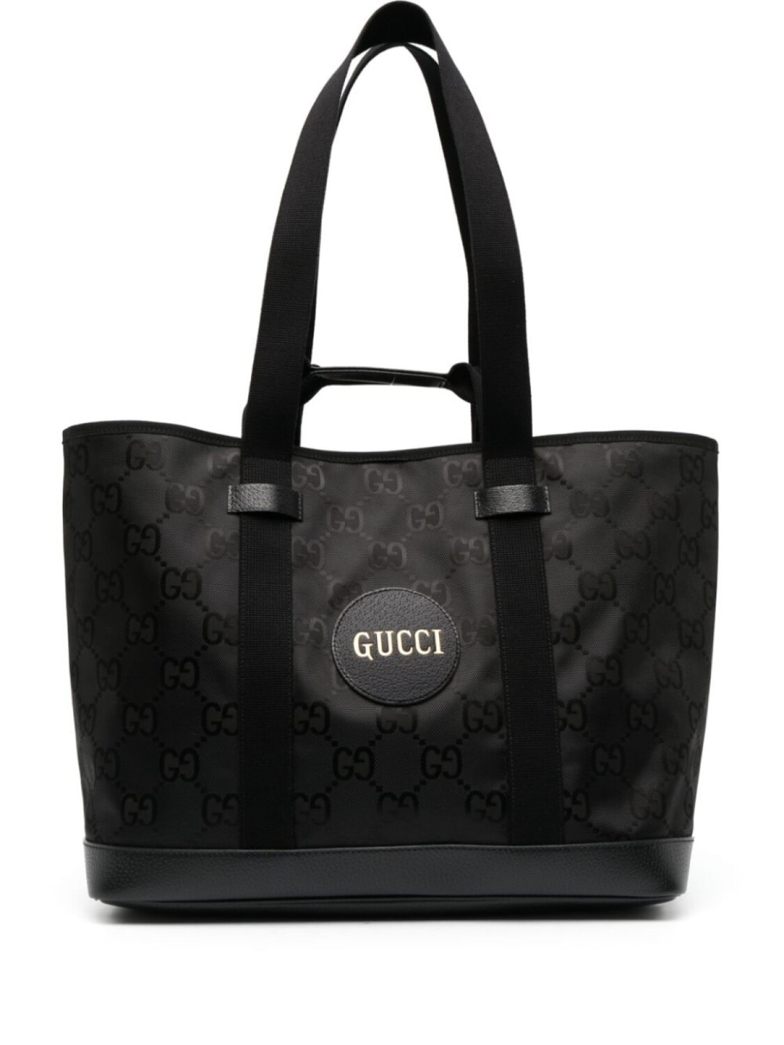 

Gucci сумка-тоут с узором GG Supreme, черный