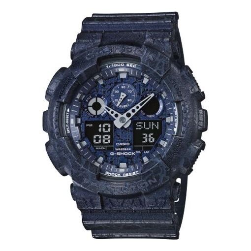 

Часы CASIO G-Shock Analog-Digital 'Blue', синий
