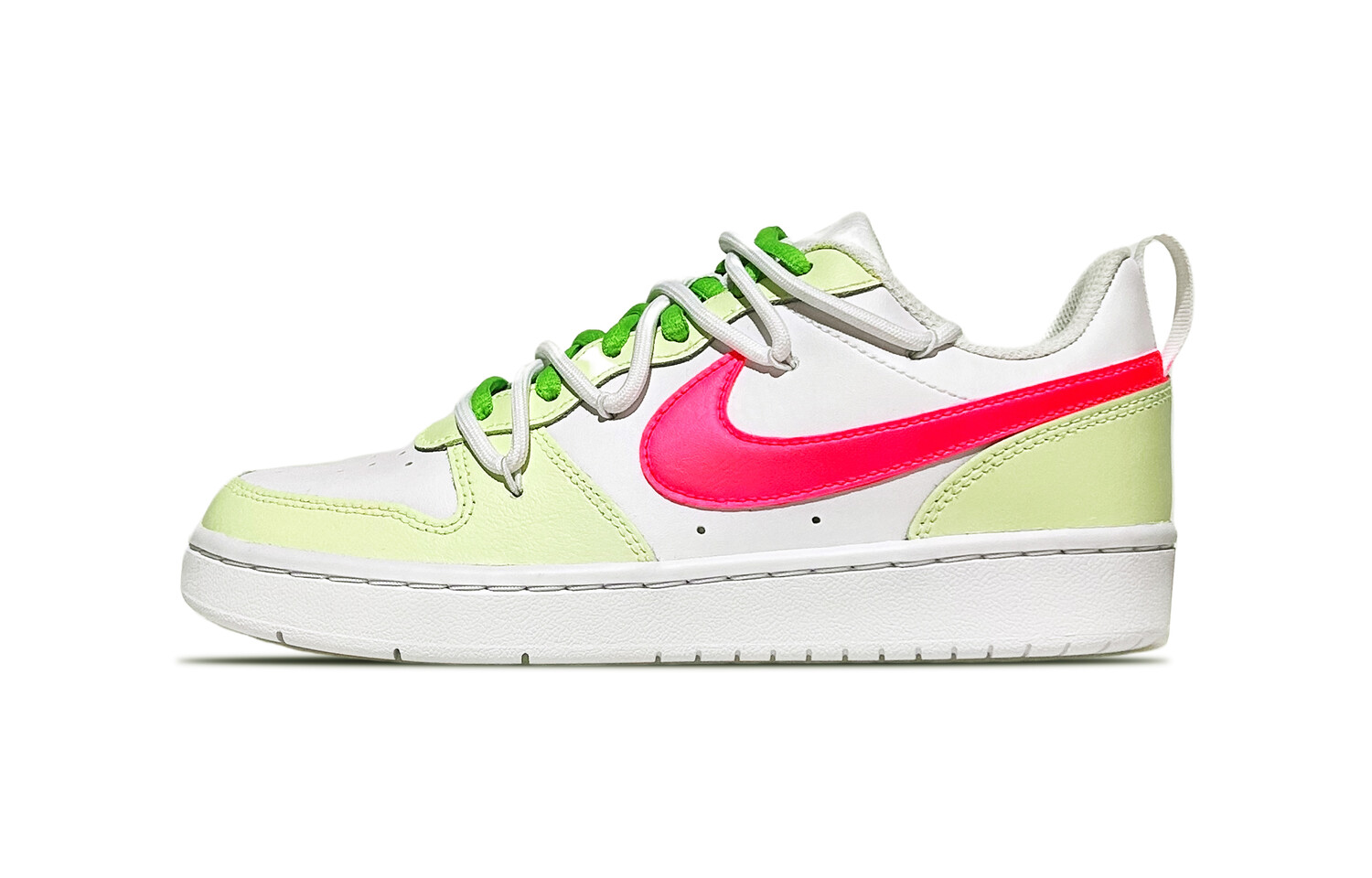 

Кроссовки для скейтбординга Court Borough Series женские, низкие, неоново-розовый Nike, цвет Yellow Green