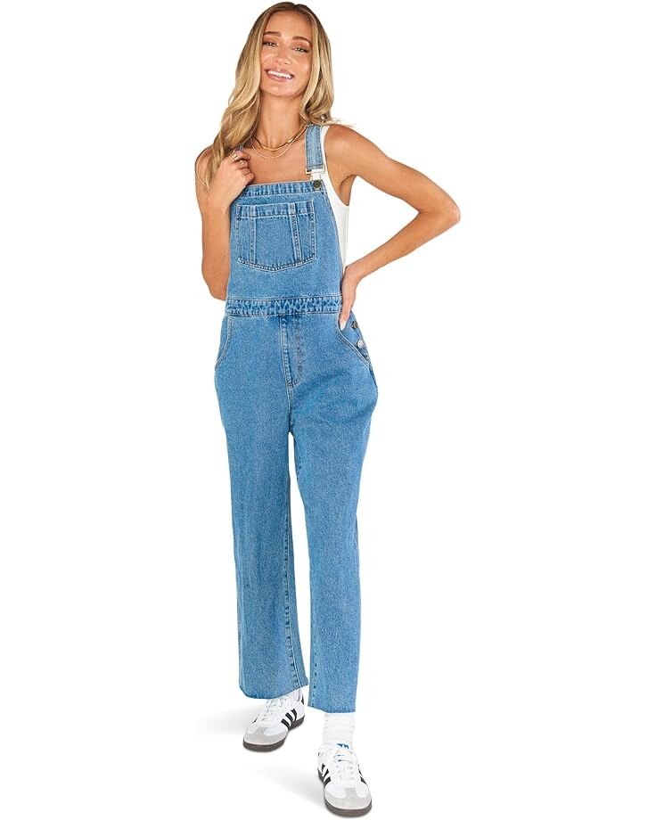 

Джинсы Show Me Your Mumu Marfa Overalls, цвет Vintage Blue