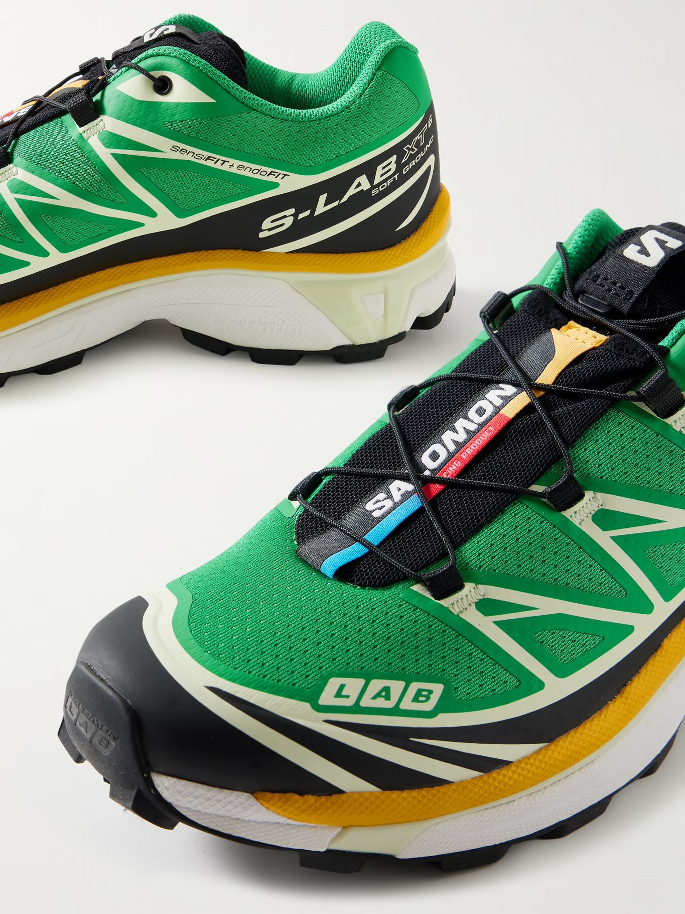 

Кроссовки XT-6 из сетки и резины SALOMON, зеленый