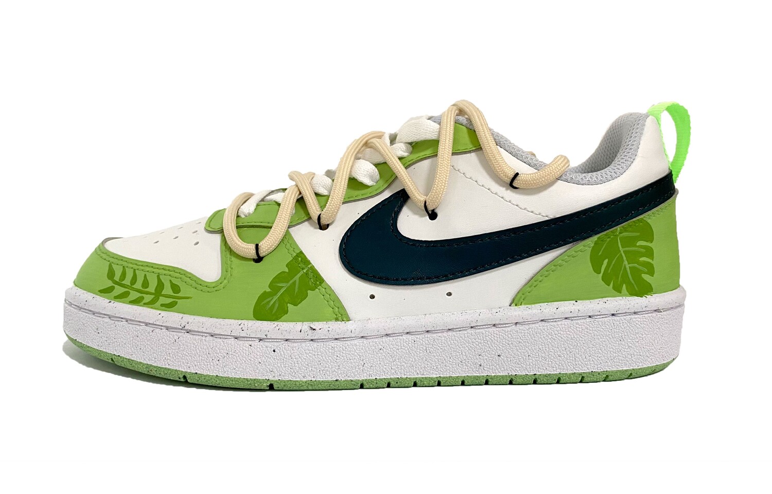 

Кроссовки Nike Court Borough Skateboard Shoes Women's Low-Top White/Green, Зеленый, Кроссовки Nike Court Borough Skateboard Shoes Women's Low-Top White/Green