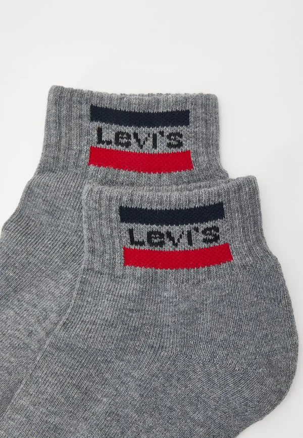 Носки средней высоты, упаковка из 6 пар. Levi'S, White/Grey — фото 3