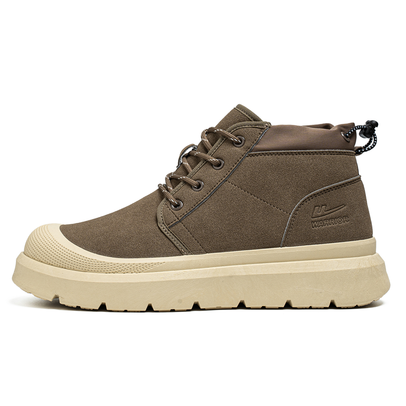 

Утепленные короткие снежные ботинки для мужчин с защитой от истирания и увеличенной высотой WARRIOR, хаки зеленый