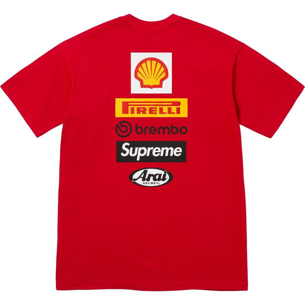 Футболка x ducati logo t-shirt 'red' Supreme, красный — фото 2