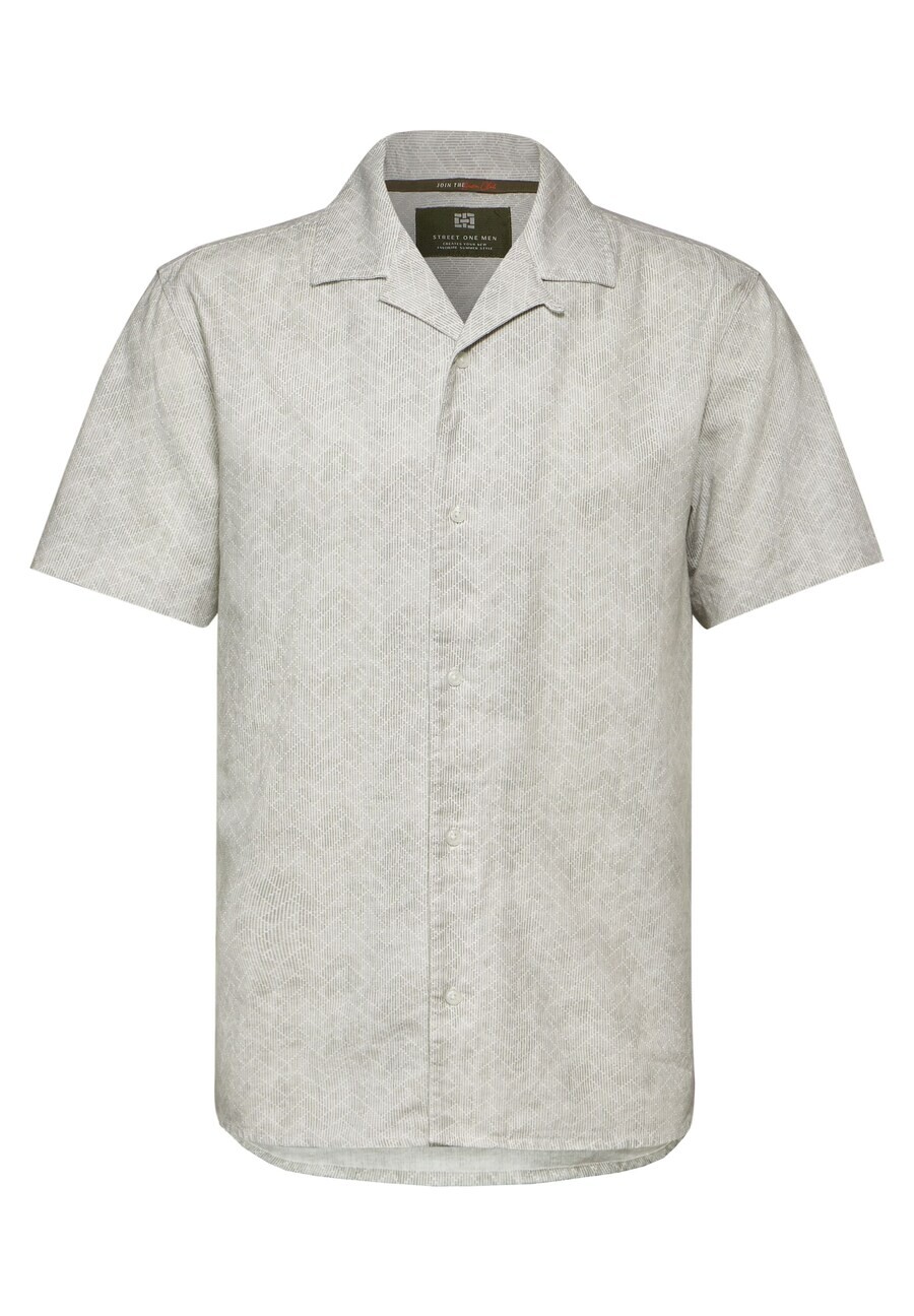 

Рубашка Street One MEN Regular fit Button Up, серый