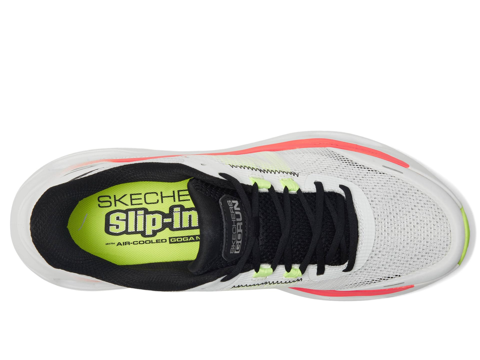 Кроссовки SKECHERS Hands Free Slip-ins Max Cushioning Glide-Step - Advert Sneaker, цвет White/Multi — фото 2
