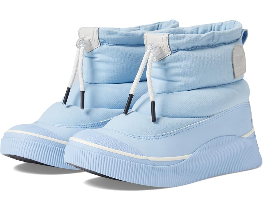 

Ботинки SOREL Out N About IV Puffy Waterproof, цвет Arctic Sea/Chalk