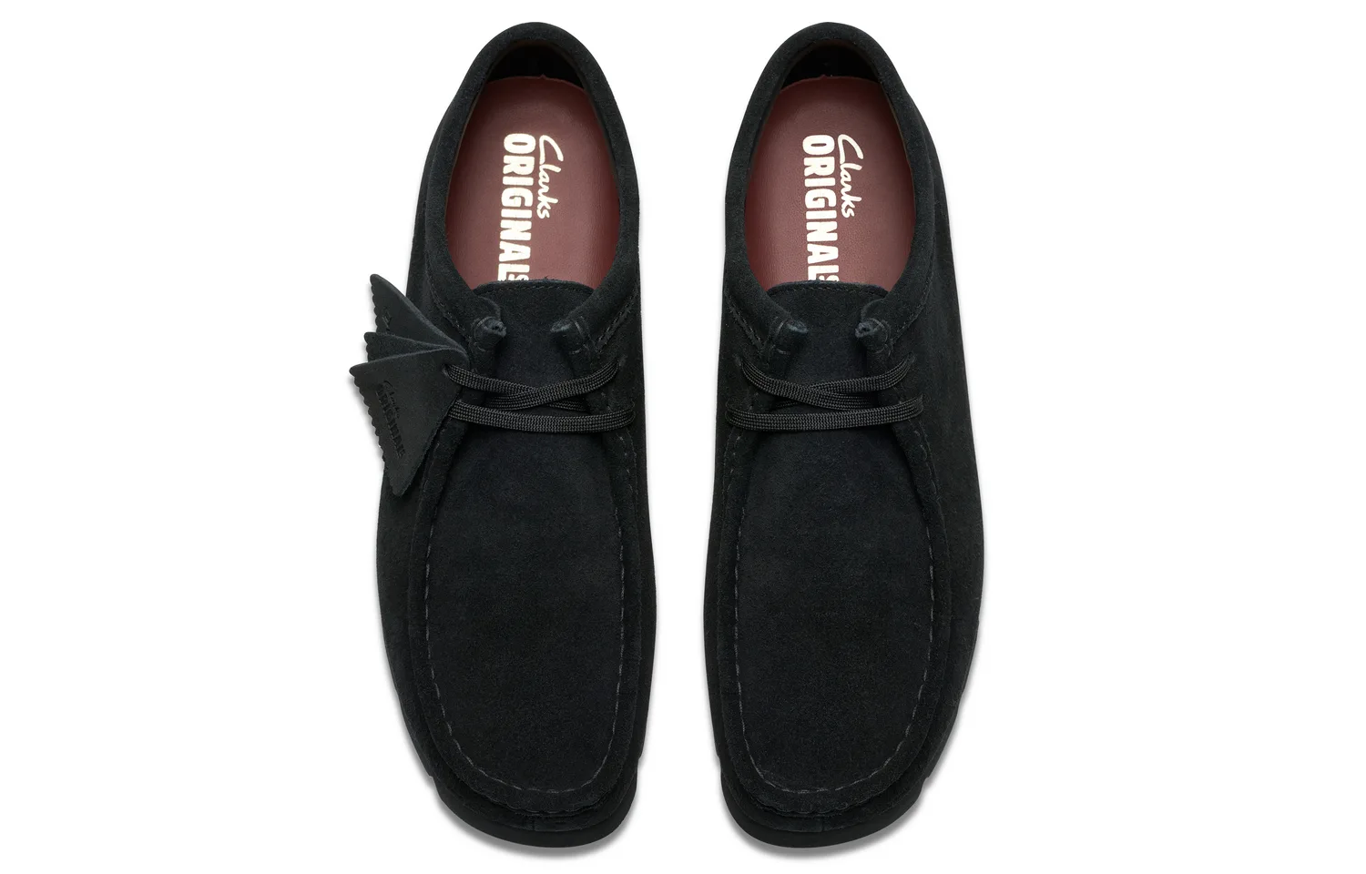 Clarks Мужские повседневные туфли из спилка черные — фото 4