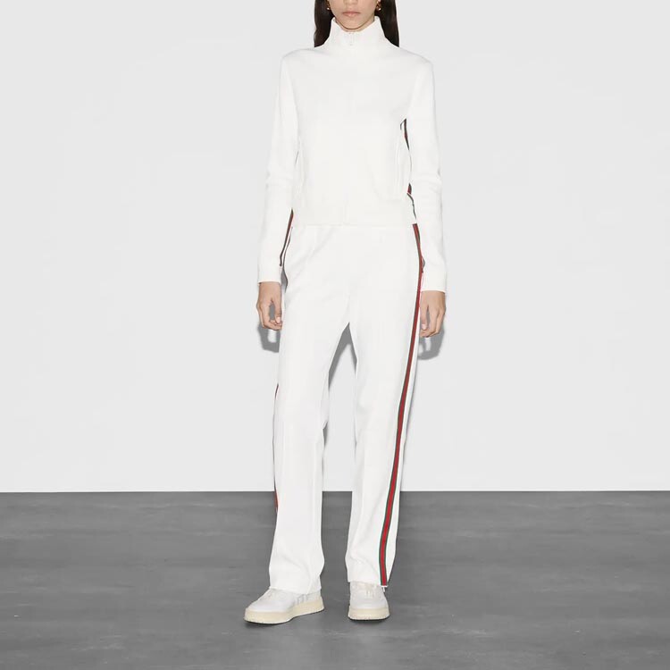 Куртка женская Gucci Off White, Премиальный стиль, Кремовый — фото 2