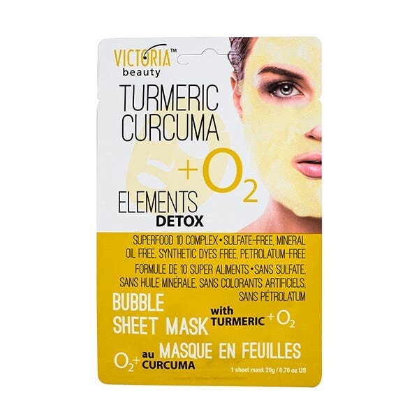 

Пузырьковая маска с куркумой 20 гр Victoria Beauty