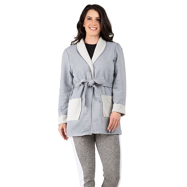 

Женский кардиган с шалью и запахом Miss Halladay, Heather Grey