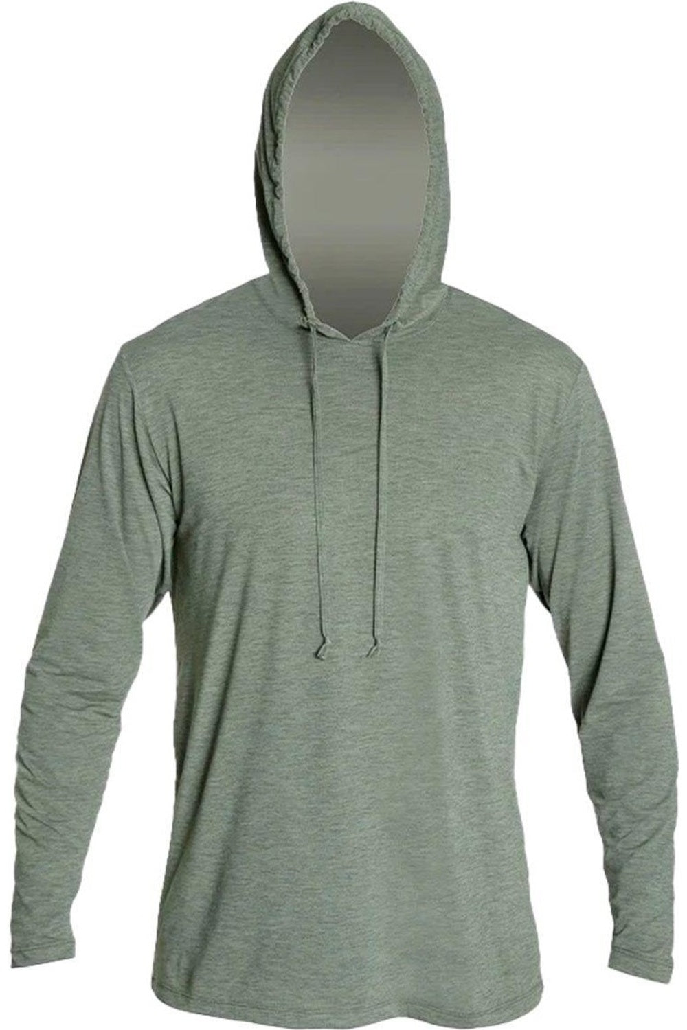

Футболка с капюшоном ANETIK Low Pro Tech, цвет dark olive heathered