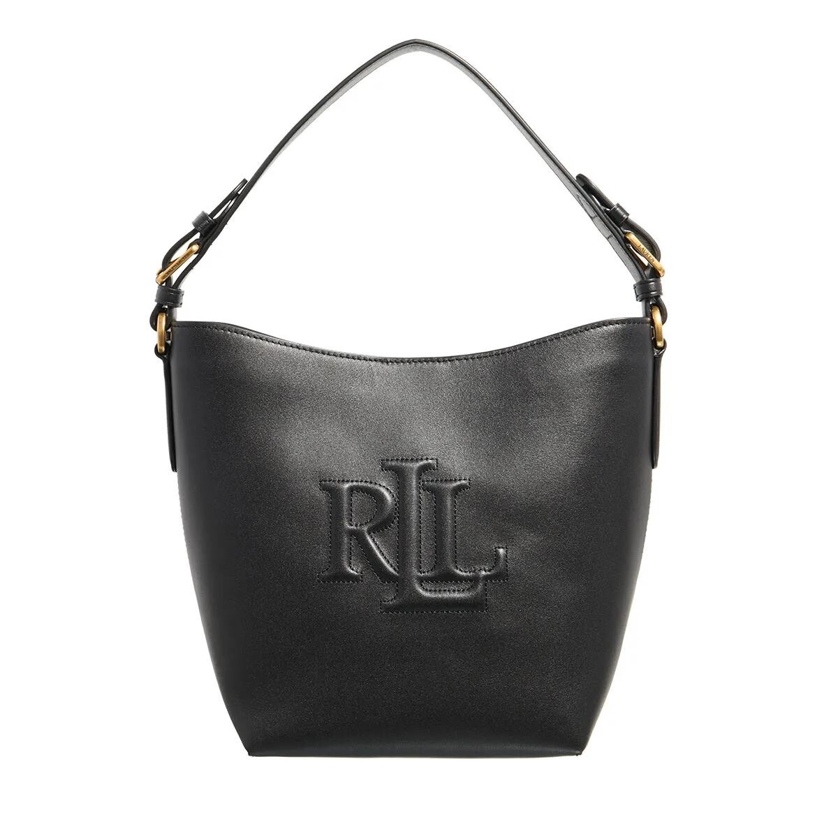 

Сумка ведро witley md bk средний Lauren Ralph Lauren, черный