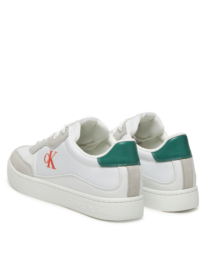 Кроссовки Classic Cupsole Mg Nylon Mix YM0YM01304 Calvin Klein Jeans, белый — фото 3