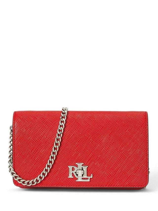 

Кожаная сумка-кроссбоди Lauren Ralph Lauren, Vermillion