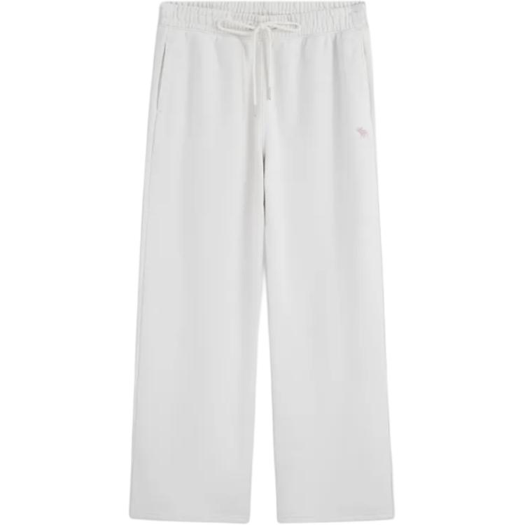 

Вязаные спортивные штаны Women's Abercrombie＆Fitch, белый