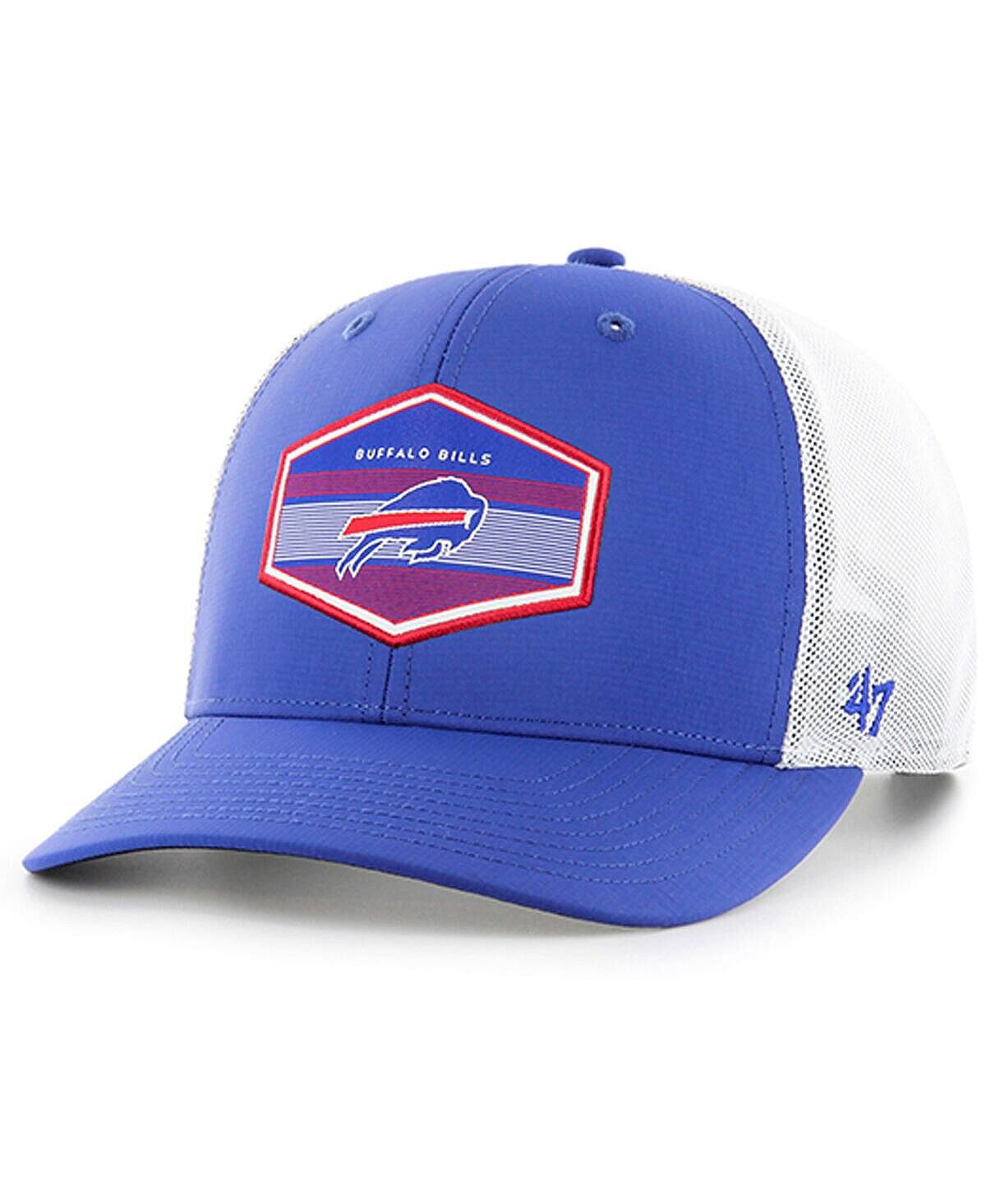 

Мужская регулируемая шляпа Royal Buffalo Bills Burgess Trucker '47 Brand