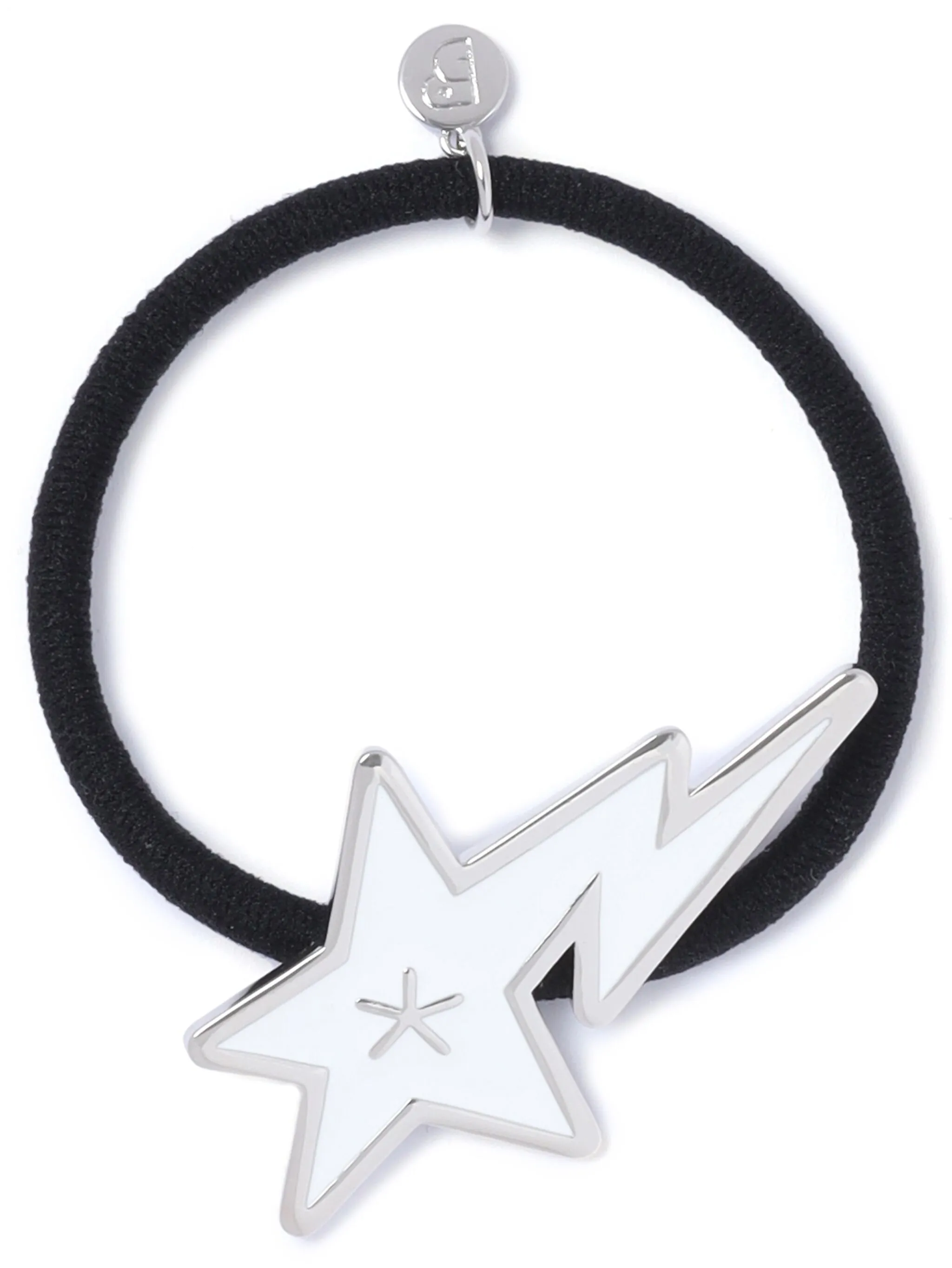 

Резинка для волос с логотипом Bapy By A Bathing Ape, черный