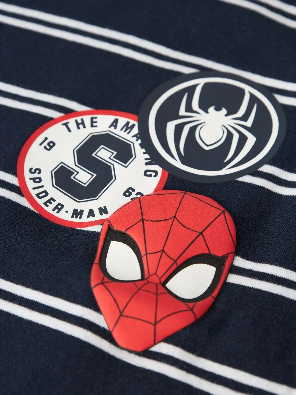 Топ с принтом Spider-Man, Name it, navy blazer — фото 4