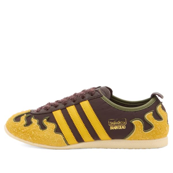 

X brain dead japan lo кроссовки Adidas, Shadow Brown, Hazy Yellow & Off White