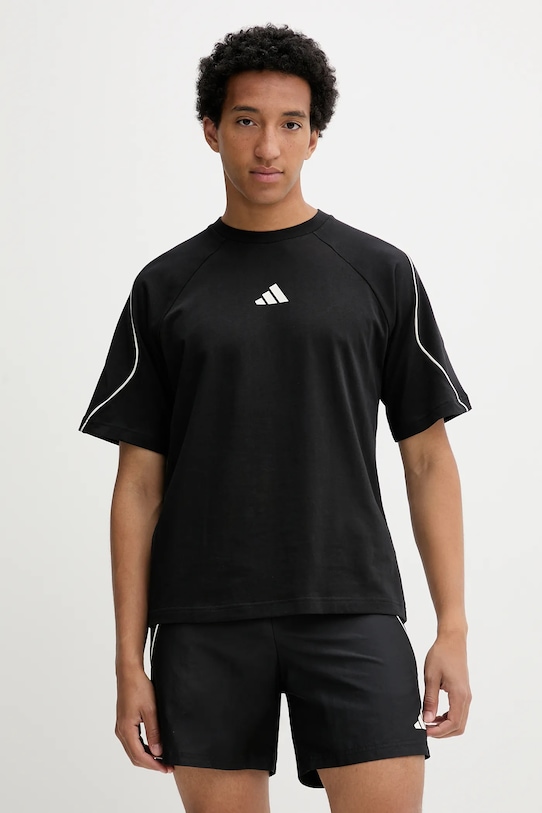 

Футболка хлопковая Stadium Adidas, черный