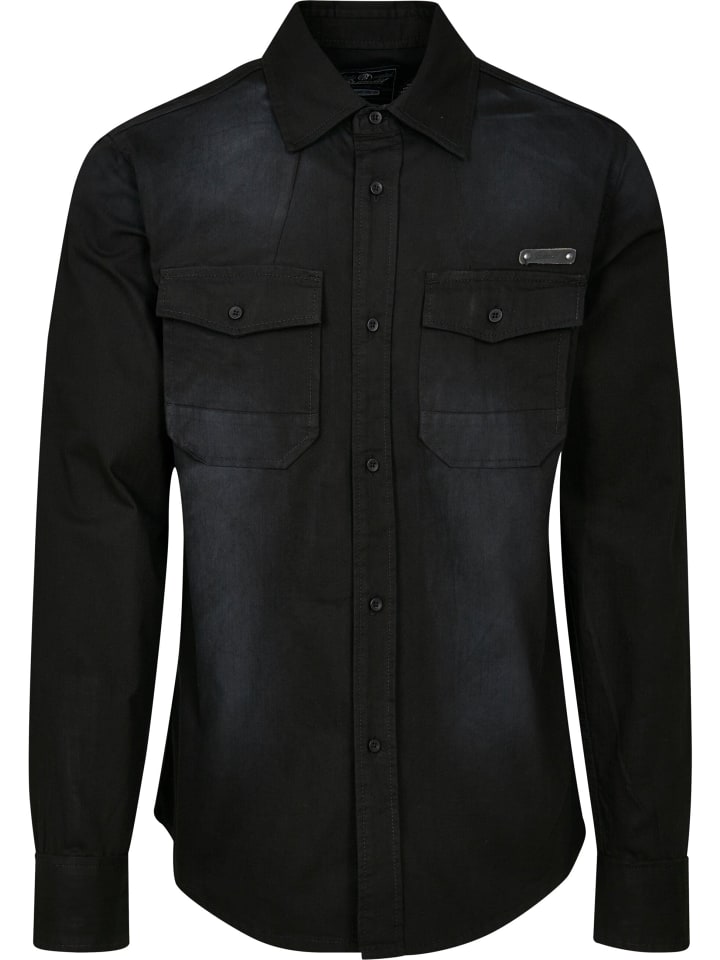 

Черные рубашки Brandit