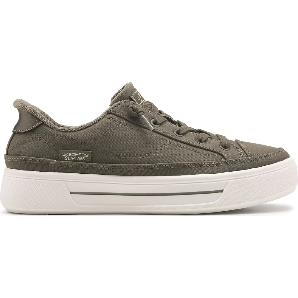 Кроссовки из парусины Slip-Ins Bobs Social Skechers, зеленый — фото 2