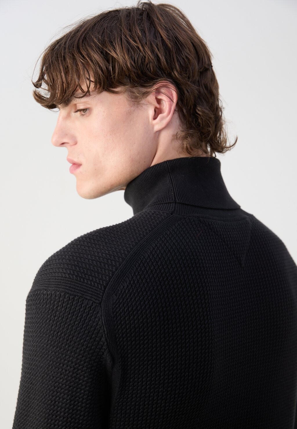 

Джемпер STRUCTURE ROLL NECK Tommy Hilfiger, черный