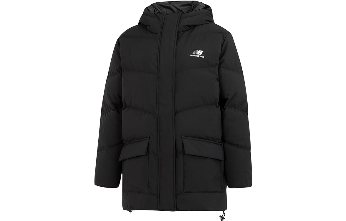 

Пуховик женский черный New Balance