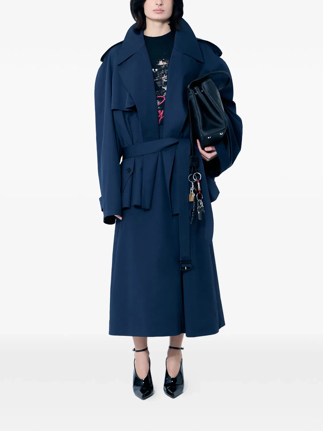 Юбка миди А-силуэта Balenciaga — фото 2