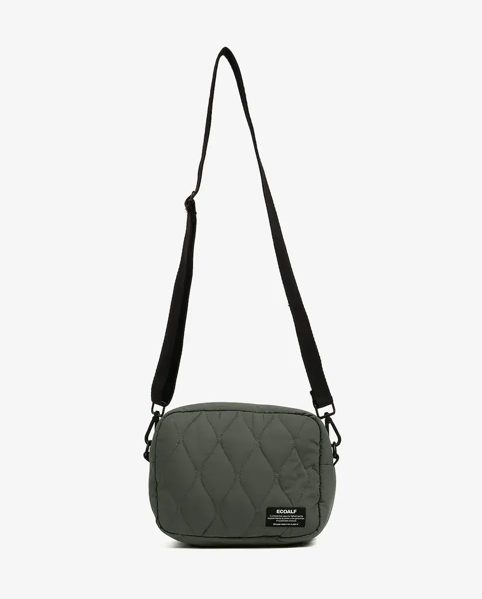 

Сумка через плечо с регулируемой ручкой и застежкой-молнией Ecoalf, зеленый