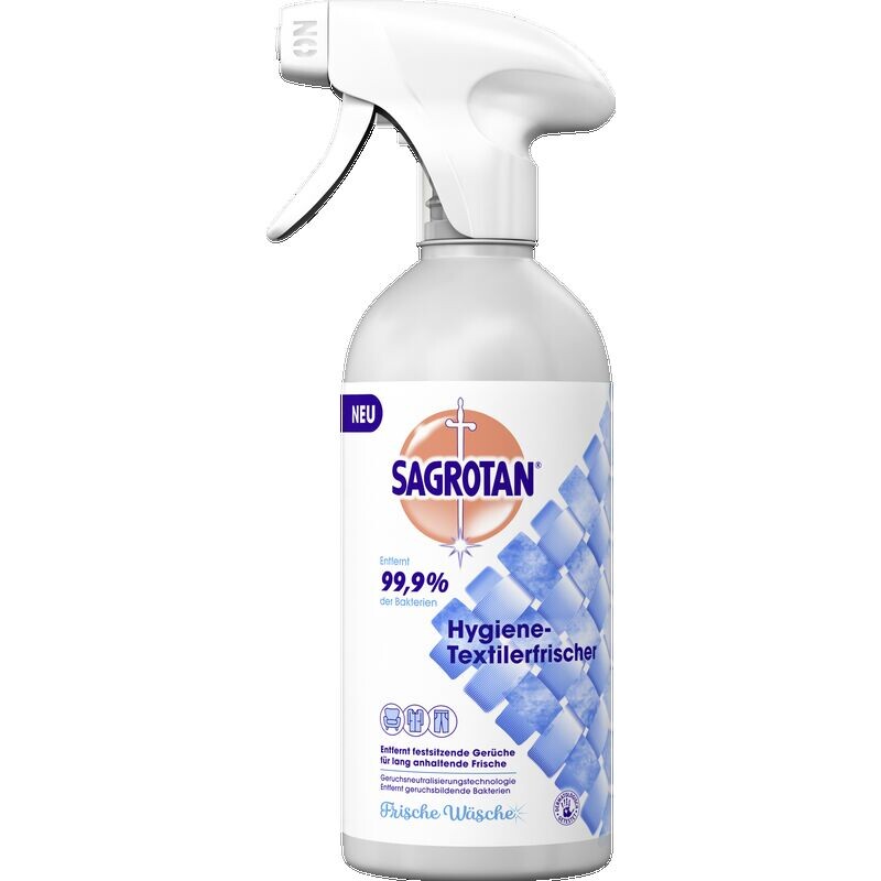 

Гигиенический освежитель текстиля спрей Sagrotan, 500 ml