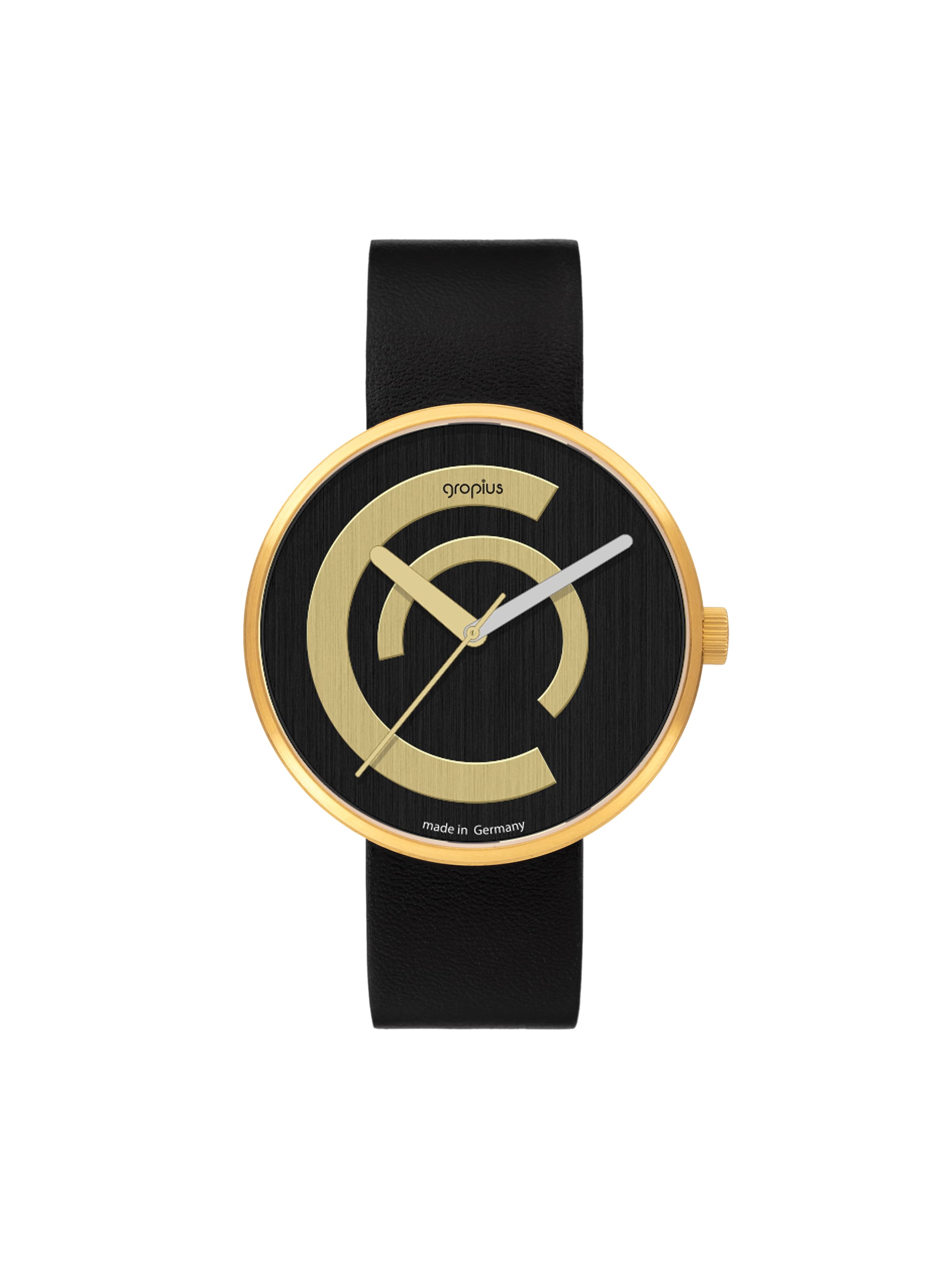 

WALTER GROPIUS Часы Analog 'CENTUM DELUXE' в черном цвете