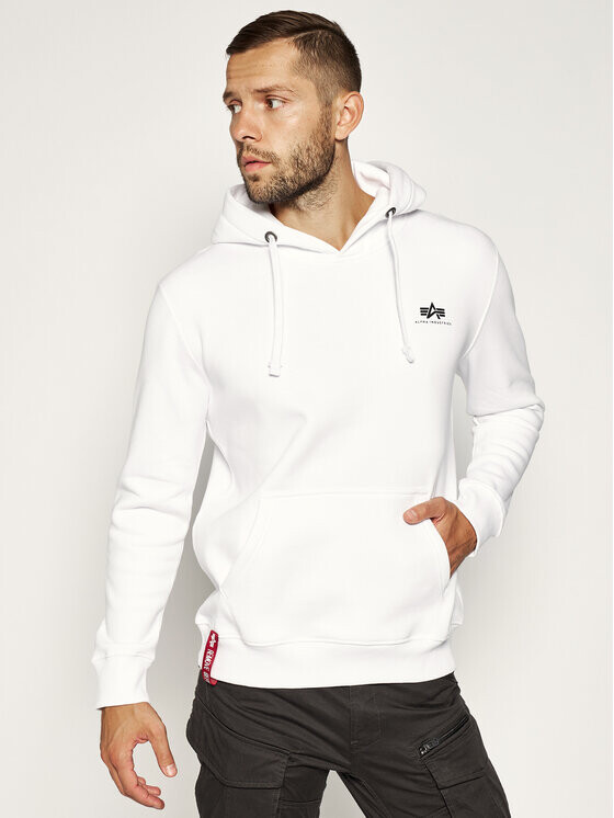 

Толстовка обычного кроя Alpha Industries, белый