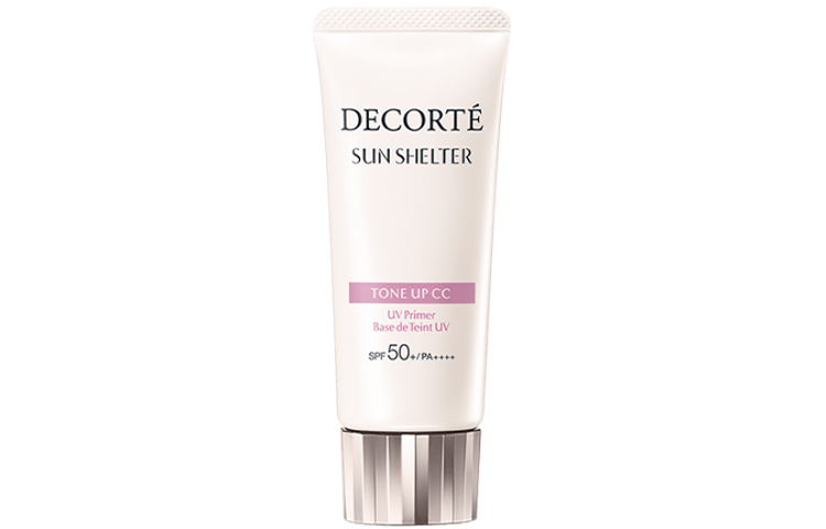 DECORTE Daike мульти-осветляющий крем-солнцезащитный лосьон праймер увлажняющий осветляющий маскирующий SPF50+/PA++++ 35g — фото 2