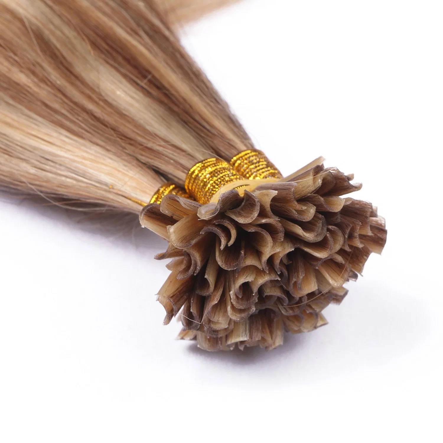 Наращивание волос кератиновыми прядями «#18/24» 40 см, 50 прядей от novon Hair Extensions Novon — фото 3