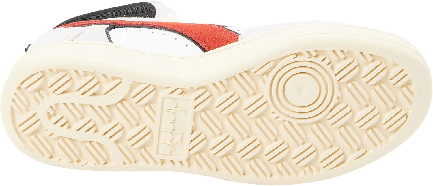 Кроссовки Diadora Magic Basket Demi Cut 943070603, белый/красный — фото 4