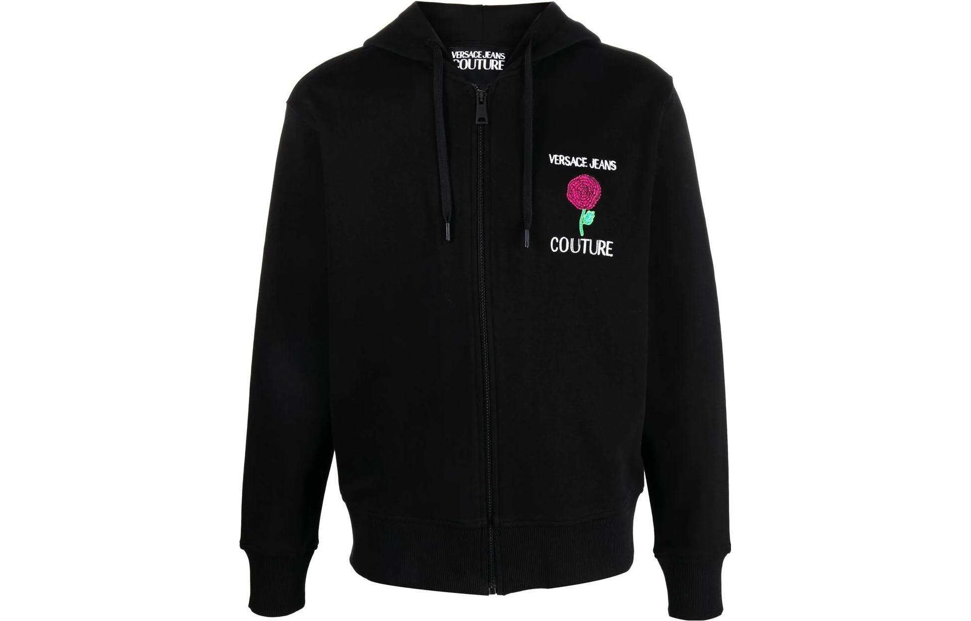 

VERSACE JEANS COUTURE Куртка SS23 мужская черная, Black