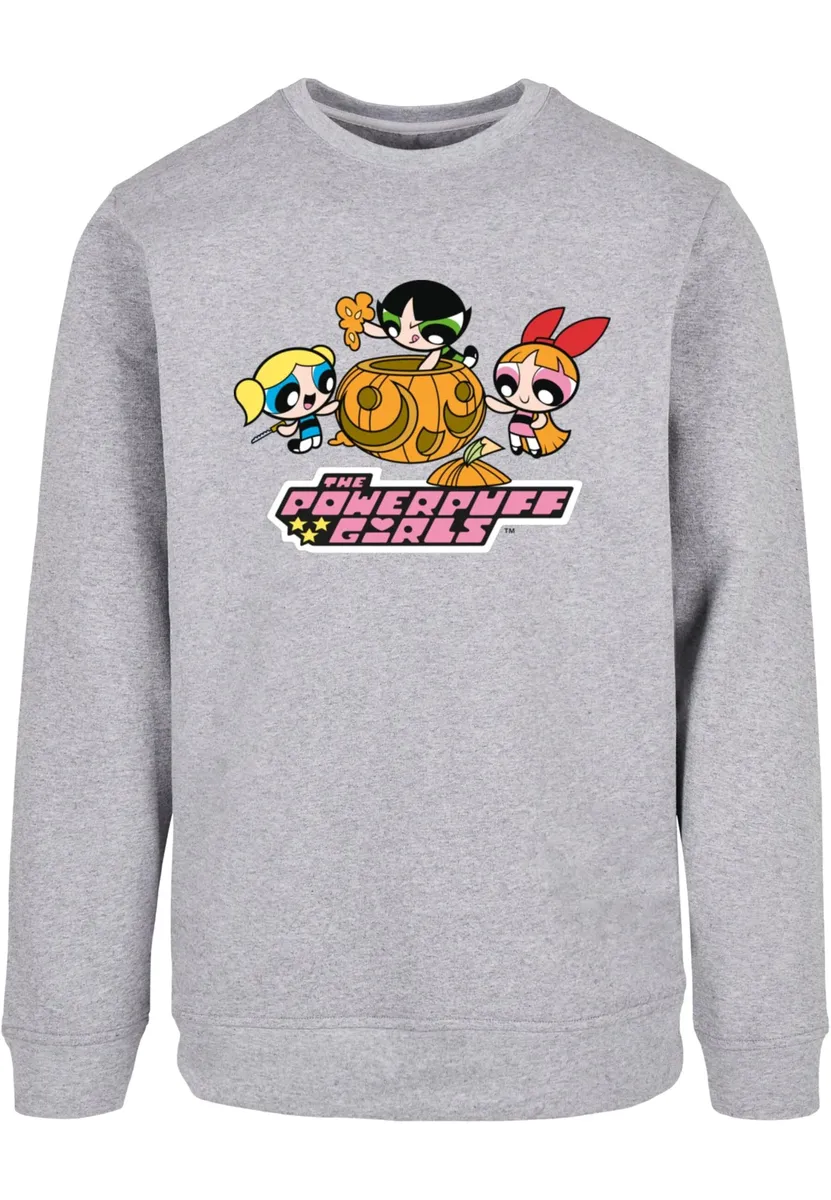 

Свитер с круглым вырезом ABSOLUTE CULT "ABSOLUTE CULT Men's Powerpuff Girls - Pumpkin Crewneck", серый