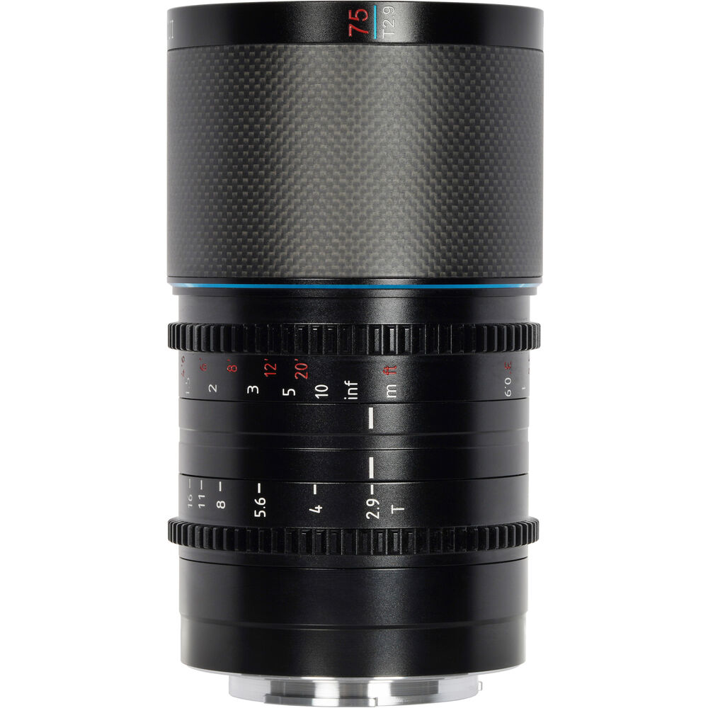 

Полнокадровый анаморфотный объектив Sirui Saturn 75 мм T2.9 1,6x из углеродного волокна (Nikon Z, нейтральная яркость)
