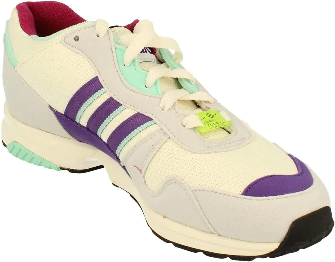 Мужские кроссовки Adidas Originals Hrmn Spzl, White Purple. — фото 4