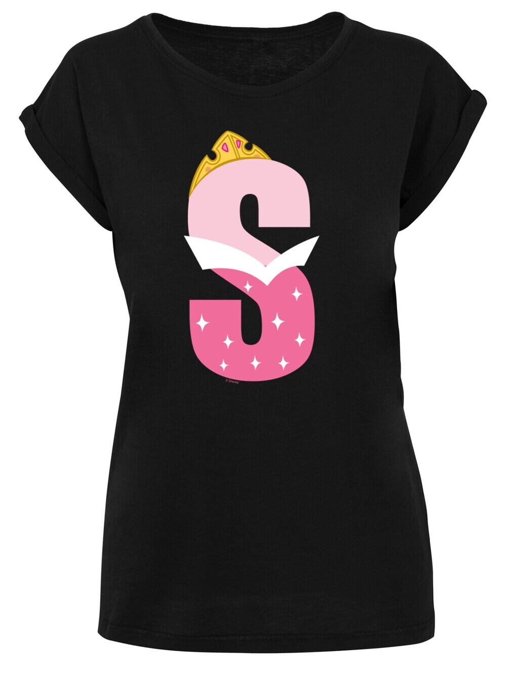 

Рубашка F4Nt4Stic Disney Alphabet S Is For Sleeping Beauty, черный